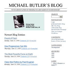 Michael Butler's Blog